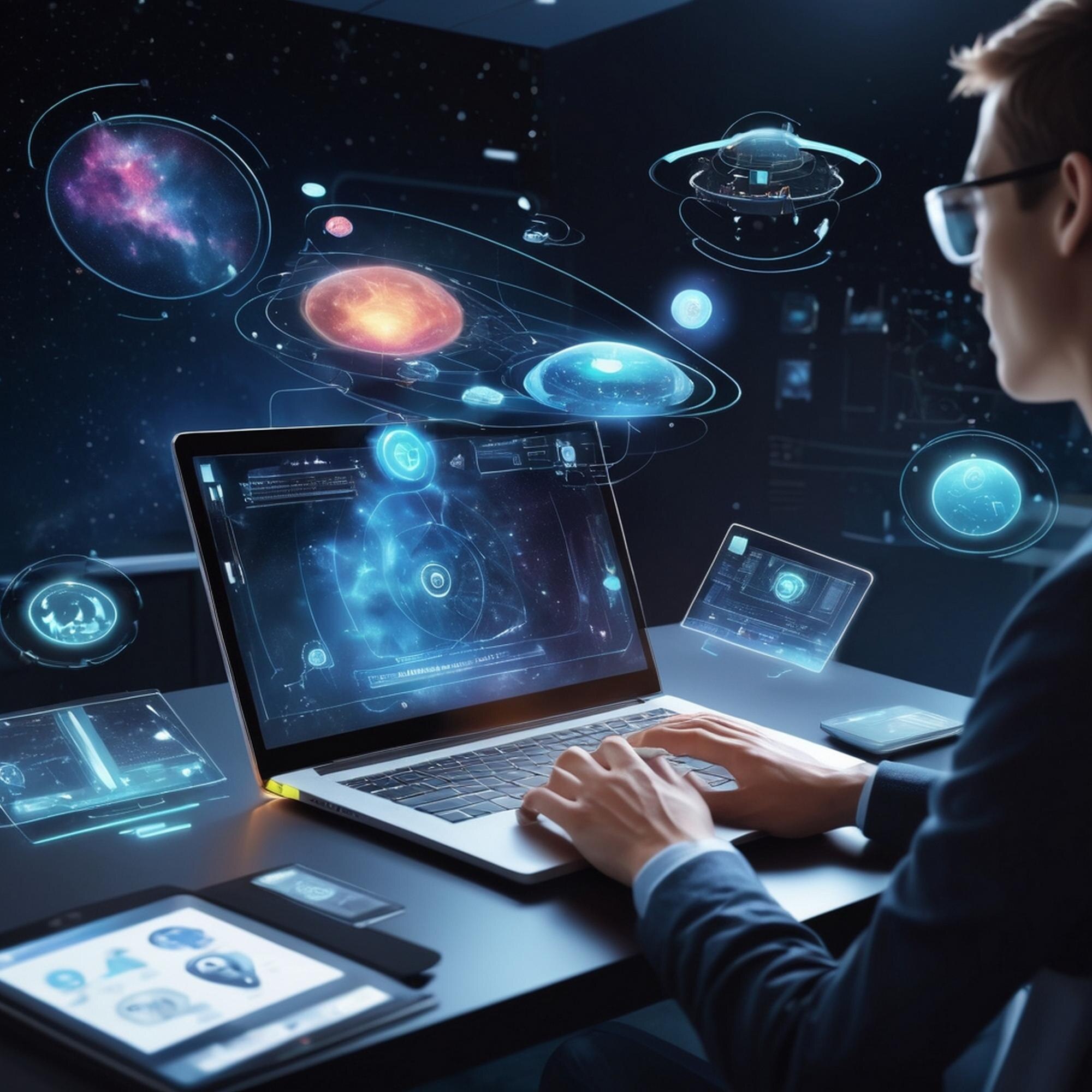 Educational platform interface